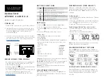 La Crosse EXECUTIVE ATOMIC CLOCK 3.0 Quick Start Manual preview