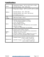 Предварительный просмотр 11 страницы La Crosse M84282 User Manual