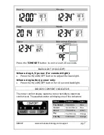 Предварительный просмотр 7 страницы La Crosse S88907 Instruction Manual