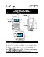 La Crosse S89102 Instruction Manual preview