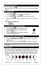 Preview for 3 page of La Crosse T83721 Quick Setup Manual