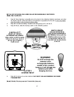 Preview for 2 page of La Crosse WS-8120 Quick Setup Manual