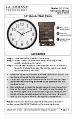 La Crosse WT-3143A Instruction Manual preview