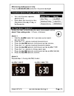 Preview for 5 page of La Crosse WT470 Quick Setup Manual