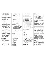 La Crosse WT519 User Instructions preview