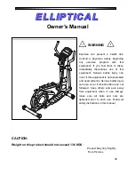 LA Fitness 15 Neon II Owner'S Manual предпросмотр