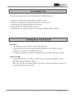 Preview for 3 page of LA Fitness DK850BAF01AA Owner'S Manual