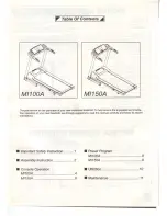 Preview for 1 page of LA Fitness MI100A User Manual