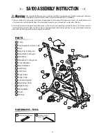 Предварительный просмотр 3 страницы LA Fitness SA100 User Manual