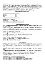 Предварительный просмотр 6 страницы La Germania AMS95C81ANE/20 Installation, Maintenance And Use  Instructions