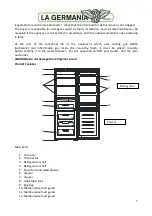 Предварительный просмотр 5 страницы La Germania COV310 Manual