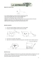 Предварительный просмотр 11 страницы La Germania COV310 Manual