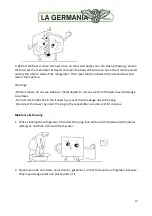 Предварительный просмотр 12 страницы La Germania DPV212CRB Manual