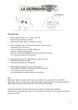 Предварительный просмотр 13 страницы La Germania DPV212CRB Manual