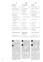 Preview for 4 page of La Germania F650 Installation - Use - Maintenance