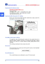 Preview for 8 page of La Monferrina G2 User And Maintenance Manual