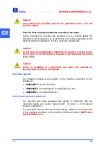 Предварительный просмотр 22 страницы La Monferrina G2 User And Maintenance Manual