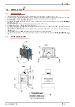 Предварительный просмотр 13 страницы LA NORDICA COMFORT 80 Installation, Use And Maintenance Manual