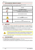 Preview for 40 page of LA NORDICA EOLO Installation, Use And Maintenance Manual