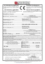 Preview for 69 page of LA NORDICA Focolare 80 Idro Crystal DSA Instructions For Installation, Use And Maintenance Manual