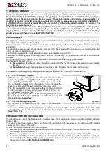 Preview for 18 page of LA NORDICA INSERTO CRYSTAL 50 Instructions For Installation, Use And Maintenance Manual