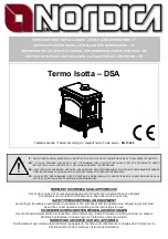 Предварительный просмотр 1 страницы LA NORDICA Termo Isotta DSA Instructions For Installation, Use And Maintenance Manual