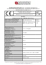 Preview for 64 page of LA NORDICA TermoRosa Ready D.S.A User Manual