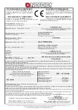 Preview for 41 page of LA NORDICA TERMOSUPREMA COMPACT DSA Instructions For Installation, Use And Maintenance Manual