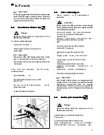 Preview for 37 page of La Pavoni Barat E Instruction And Maintenance Manual