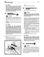 Preview for 61 page of La Pavoni Barat E Instruction And Maintenance Manual