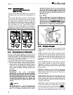 Preview for 66 page of La Pavoni Barat E Instruction And Maintenance Manual