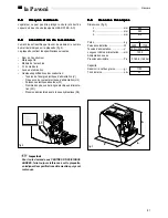 Preview for 81 page of La Pavoni Barat E Instruction And Maintenance Manual