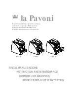 Preview for 1 page of La Pavoni Barat ES Instruction And Maintenance Manual