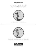 La Pavoni EUROPICCOLA Operating Instructions Manual предпросмотр