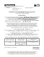 Preview for 2 page of La Pavoni PC-PCL Operating Instructions Manual