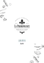 La Proromance LPR-FP2V1 Quick Start Manual предпросмотр