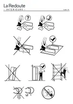 Предварительный просмотр 2 страницы La Redoute INTERIEURS GAK262 Assembly Manual