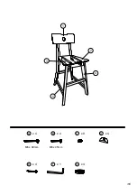 Предварительный просмотр 3 страницы La Redoute INTERIEURS GJO662 Assembly Instructions Manual