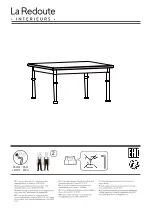 Предварительный просмотр 1 страницы La Redoute GCN751 Assembly Manual