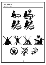 Предварительный просмотр 2 страницы La Redoute GID579 Manual