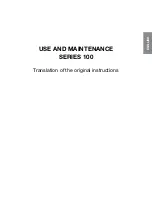 Предварительный просмотр 1 страницы La San Marco 100 Series Use And Maintenance