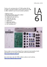 Preview for 1 page of La Sesenta y Siete La 67 T-ZED Quick Start Manual