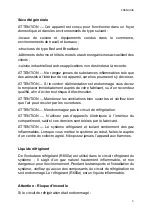 Preview for 3 page of La Sommeliere APOGEE145DZ Instruction Manual