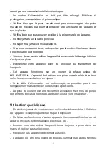 Preview for 4 page of La Sommeliere CTPE129 Instruction Manual