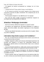 Preview for 5 page of La Sommeliere CTPE129 Instruction Manual