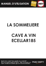 Preview for 1 page of La Sommeliere ECELLAR185 Abbreviated User Manual