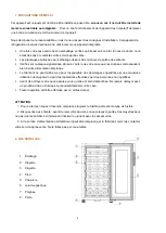 Preview for 8 page of La Sommeliere LS12SILENCE Use Instruction