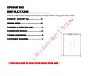 Preview for 9 page of La Sommeliere ls20b Operating Instructions Manual