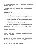 Preview for 6 page of La Sommeliere SLS34DS User Instructions