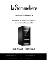 La Sommeliere SLS34DZ/S User Instructions предпросмотр